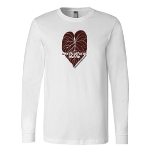Horticultural Hottie Long Sleeve- Heart Shaped Leaves Merch